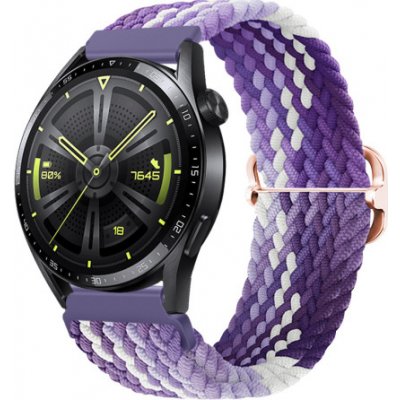 BStrap Elastic Nylon řemínek na Samsung Galaxy Watch 3 45mm, grape SSG025C1201