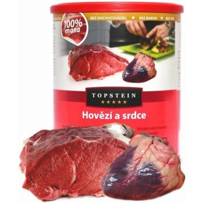 Topstein Farm Fresh hovězí a srdce 800 g