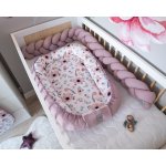 Baby Nellys Oboustranné hnízdečko Vafel LUX Ptáčci – Zboží Mobilmania