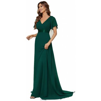 Ever Pretty večerní a společenské šaty EP09890-5 lahvově zelená