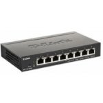 D-Link DGS-1100-08PV2 8-port Gigabit Smart Managed PoE switch, PoE budget 64W, fanless – Zbozi.Blesk.cz