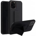 Pouzdro AppleKing s funkcí stojánku / úchytu iPhone 12 Pro Max - černé – Zboží Mobilmania