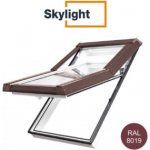 SKYLIGHT střešní okno 78 x 140 cm 7/14 S RAL 8019 – Zbozi.Blesk.cz