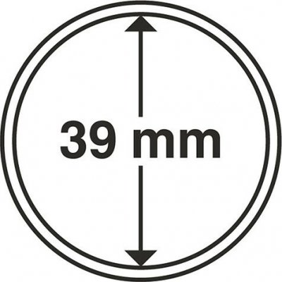 Leuchtturm kapsle na mince Grips Průměr mince 39 mm – Sleviste.cz