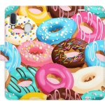 Pouzdro iSaprio Flip s kapsičkami na karty - Donuts Pattern 02 Samsung Galaxy A20e