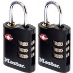 Master Lock 4686EUR černý 2 ks – Zbozi.Blesk.cz