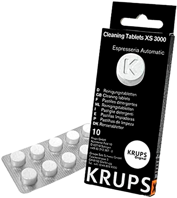 5x čistiace tablety Krups XS 3000 (10 kusov)