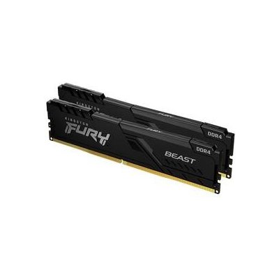 Kingston FURY Beast Black DDR4 64GB 2x32GB 3600MHz CL18 KF436C18BBK2/64 – Zboží Mobilmania