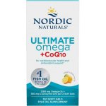 Nordic Naturals Ultimate Omega + CoQ10 1280 mg + 100 mg 120 kapslí Citron – Hledejceny.cz
