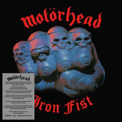 Motörhead - Iron Fist Black & Blue Swirl LP – Hledejceny.cz