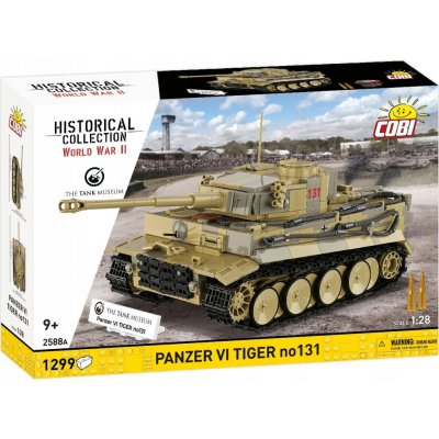 COBI 2588 World War II Německý tank Panzer VI TIGER 131 1:28 – Hledejceny.cz