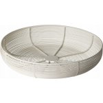 H&L Košík drátěný Elva kulatý bílý 31 cm – Hledejceny.cz