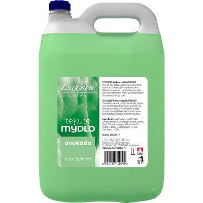 Lavonea tekuté mýdlo Avokádo 5 l – Zboží Dáma