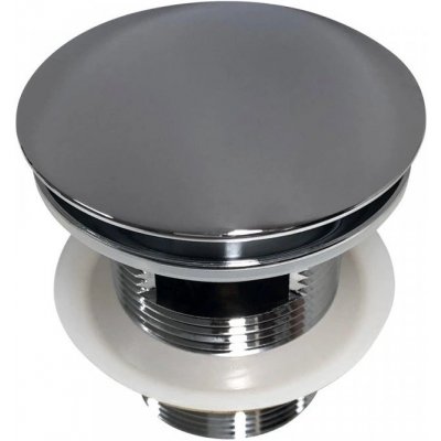 Cerano Vanová výpusť click-clack s přepadem, univerzální, chrom, CER-429151 – Hledejceny.cz