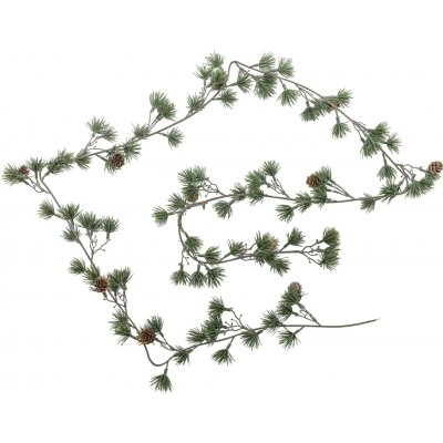 Bloomingville Girlanda z umělého jehličnanu Cedar Green 2 m, zelená barva, plast – Hledejceny.cz