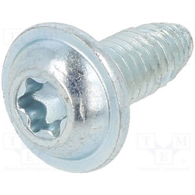 BOSSARD 3354029 Vrut; do kovu; s límcem; 5x12; Hlava: kulatá; Torx®; TX25; zinek – Hledejceny.cz