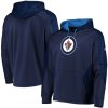 Pánská mikina Winnipeg Jets Majestic Armor Therma Base Pullover Hoodie