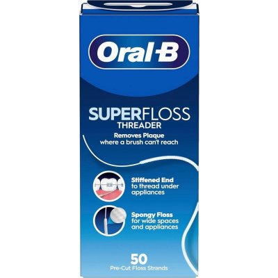 Oral-B Zubní nit Superfloss 50 ks – Hledejceny.cz
