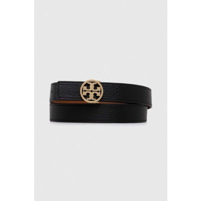 Tory Burch Oboustranný kožený pásek dámský černá 138935.001