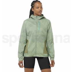 Salomon Bonatti Cross FZ Hoodie W LC2129900 lily pad deep lichen green