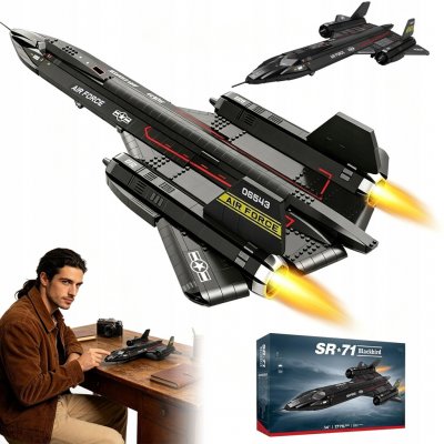 COBI 5890 Armed Forces Americký strategický průzkumný letoun Lockheed SR-71 Blackbird 1:48 – Hledejceny.cz