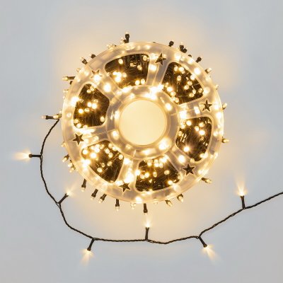XmasKING LED řetěz 75m 750 LED, venkovní, 8 programů, teplá bílá – Hledejceny.cz