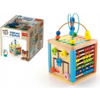 Wooden Toys edukační kostka