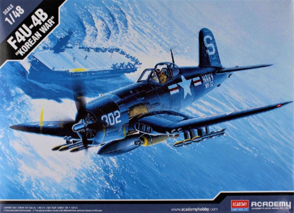 Academy Model Kit letadlo 12267 F4U 4B CORSAIR 1:48