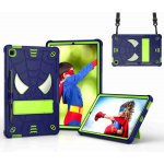 Protemio 64558 SPIDER Obal na tablet děti Samsung Galaxy Tab S6 Lite 2024 S6 Lite 2022 S6 Lite modrý – Zboží Mobilmania