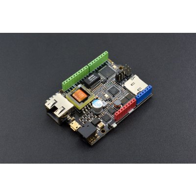 DFrobot W5500 Ethernet s deskou POE IoT