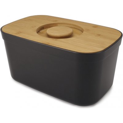 Joseph Joseph Bread Bin kontejner na pečivo 37x22x18 cm černá 81103