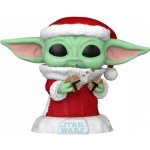 Funko Pop! 747 Star Wars The Mandalorian Holiday Grogu – Zboží Mobilmania