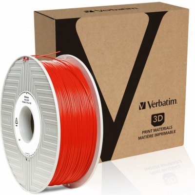 Verbatim PLA struna 1,75 mm, 1kg, červená Červená – Hledejceny.cz