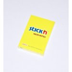Stick´n Bloček samolepící 76x51 mm, neon žlutý, 100 lístků /21132/ – Hledejceny.cz