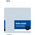 Optys 1242 Kniha evidence služeb denního hlášení A4 nepropisující 96 listů – Hledejceny.cz