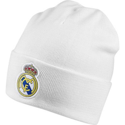 adidas Real Madrid zimní čepice 18 woolie white – Hledejceny.cz