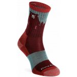 Darn Tough dámské BEAR TOWN MICRO CREW LIGHTWEIGHT WITH CUSHION burgundy – Zboží Dáma