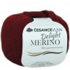 Příze 100% Merino příze - Delight bordo