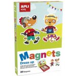 APLI Hra edukační s magnety Zvířecí převleky – Sleviste.cz