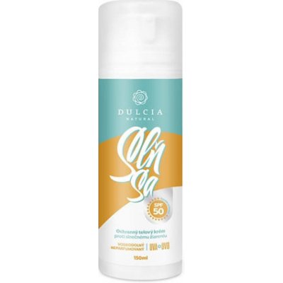 Dulcia natural ochranný tělový krém proti slunečnímu záření SPF50 150 ml