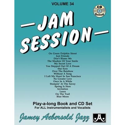 Jamey Aebersold Jazz -- Jam Session, Vol 34: Book & 2 CDs Aebersold JameyPaperback – Hledejceny.cz