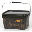 Rybářská krabička a box Fox Kbelík Camo Square Buckets 5l