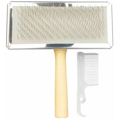 Trixie finišák velký dřevěná rukojeť 11 x 14 cm – Sleviste.cz