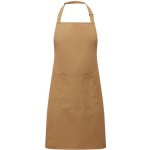 Premier Workwear Pracovní zástěra za krk s kapsou PR154 Camel Pantone 132 72x86cm – Hledejceny.cz