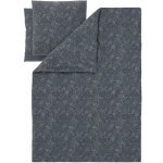 Livarno povlečení z mikrovláknitého saténu paisley/šedá 140x200 70x90 – Zboží Dáma