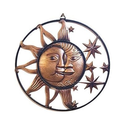 Prodex Slunce s měsícem a hvězdami ø 28 cm PRODEX A00800 – Zboží Dáma