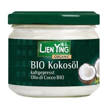 Lien Ying Bio kokosový olej za studená lisovaný vegan 240 ml