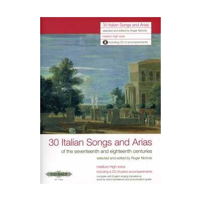 30 Italian Songs and Arias -Werke des 17. und 18. Jahrhunderts + CD- Text: italienisch mit Lautschrift englisch – Hledejceny.cz