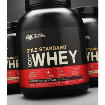 Optimum Nutrition 100% Whey Gold Standard 2270 g od 1 600 Kč - Heureka.cz