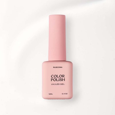 Ruscona gel lak WHITE 100 6 ml – Zbozi.Blesk.cz